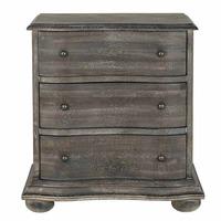 Blenheim Grey 3 Drawer Bedside