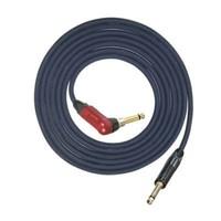 Black 6 m Neutrik Gold Plated 6.35 mm Mono Jack Plug (NP2X-B) to Neutrik 6.35 mm Silent Guitar Jack