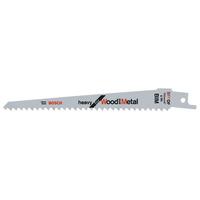 Bosch 2608656257 Sabre Saw Blade S1110 DF BiM Wood/Metal 225x1.6mm...