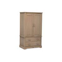 Boori Universal Wardrobe With 2 Drawers-Almond