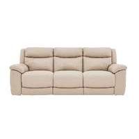 Bounce 3 Seater Leather Recliner Sofa