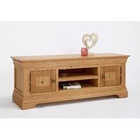 Bordeaux Oak Large TV Unit