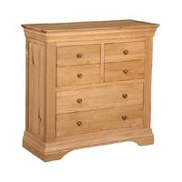 Bordeaux Oak 4+2 Chest of Drawers