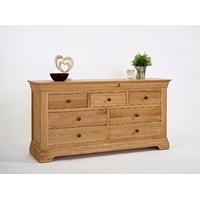 Bordeaux Oak 3+4 Chest of Drawers