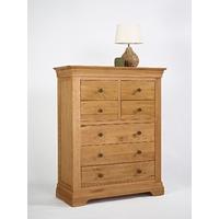 Bordeaux Oak 4+3 Chest of Drawers