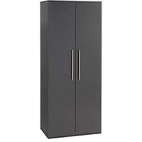 Bobby 2 Door Wardrobe Black