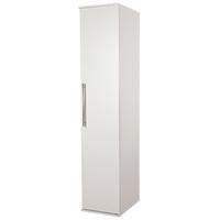 Bobby 1 Door Wardrobe White