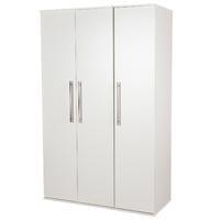 Bobby 3 Door Wardrobe White