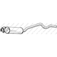 Bosal 282-309 Middle Silencer