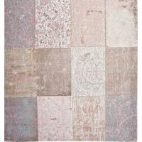 Bolshoi Pink Patchwork Flatweave Rug - Louis de Poortere 230x230