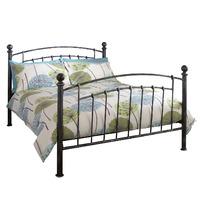 Brompton Pewter Bed Frame Double