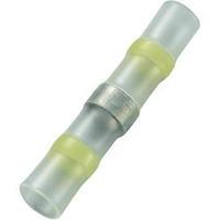 Butt joint + heatshrink 4 mm² 6 mm² Insulated Yellow Conrad Components JFST-4-G 1 pc(s)