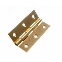 Butt Hinge ( Door Box ) Eb Brass Plated Steel 63MM 2 1/2 Inch ( 100 pairs )