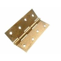 Butt Hinge ( Door Gate ) Eb Brass Plated Steel 100MM 4 Inch + Screws ( 20 pairs )