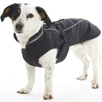 Buster Winter Jacket Dog Coat Black Pepper