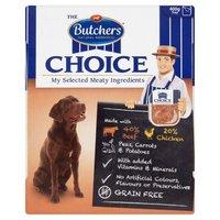 Butchers Choice Beef And Vegetables Adult Dog Food Tray