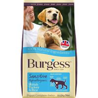 Burgess Complete Sensitive Turkey & Rice Puppy Dog Food