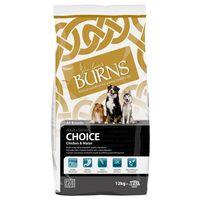 Burns Choice Adult & Senior - Chicken & Maize - Economy Pack: 2 x 12kg