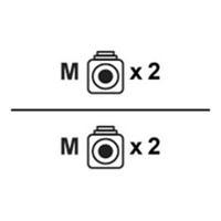 C2G 5m LC-LC 10Gb 50/125 OM3 Duplex Multimode PVC Fibre Optic Cable (LSZH) - Aqua