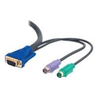 C2G 5m Ultima? 3-in-1 Universal KVM HD15 VGA M/M Cable