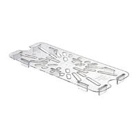 Cambro Polycarbonate 1/3 Gastronorm Pan Drain Shelf