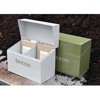 Calendar Seed Storage Box warm grey