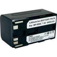 Camera battery Conrad energy replaces original battery BP-950G 7.4 V 4400 mAh