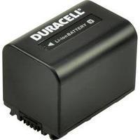 Camera battery Duracell replaces original battery NP-FV70 7.4 V 1640 mAh