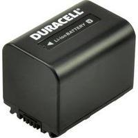 Camera battery Duracell replaces original battery NP-FV30 7.4 V 650 mAh