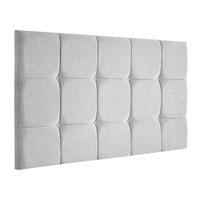 Cambrian Kimiyo Linen Headboard Silver Double