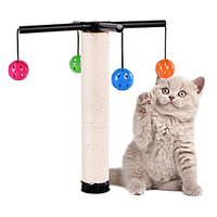 Cat Toy Pet Toys Interactive Scratch Pad Durable Plastic Sisal