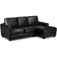 Carla Corner Sofa Black