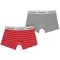 Calvin Klein 2 Pack Trunks Junior Boys