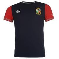 Canterbury Lions Cotton T Shirt Mens