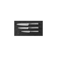 Ceramic Knife Set, 3 piece, stainless steel handles