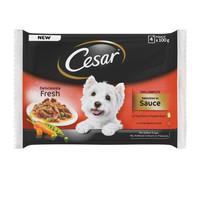 Cesar Pouch Deliciously Fresh Selection In Sauce Adult Dog Food