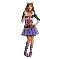 Clawdeen Wolf - Monster High - Adult Fancy Dress Costume - Small