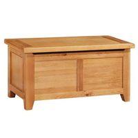 Cotswold Oak Blanket Box Bedding Box