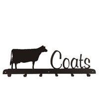 COAT RACK in Jersey Cow Design