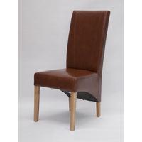 Contempo Bonded Leather Dining Chairs