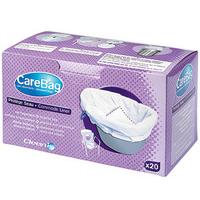 Commode Liners with Absorbent Pads (20)