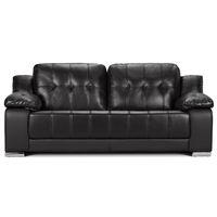 Coco 3 Seater Sofa Black