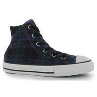 Converse Hi Plaid Junior Trainers