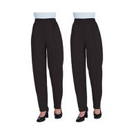 Comfort Fit Trousers (2 Pairs, SAVE £5)