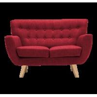 Crispin Small Sofa - Red