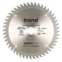 Craft saw blade panel trim 165mm x 48 teeth x 20mm