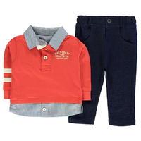 Crafted Two Piece Jogging Set Baby Boys