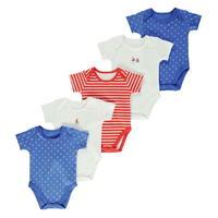 Crafted Five Pack Bodysuits Babies