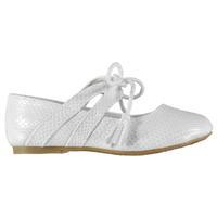 Crafted Laced Detail Pumps Child Girls