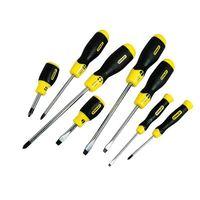 Cushion Grip Screwdriver Flared/Phillips Set of 8